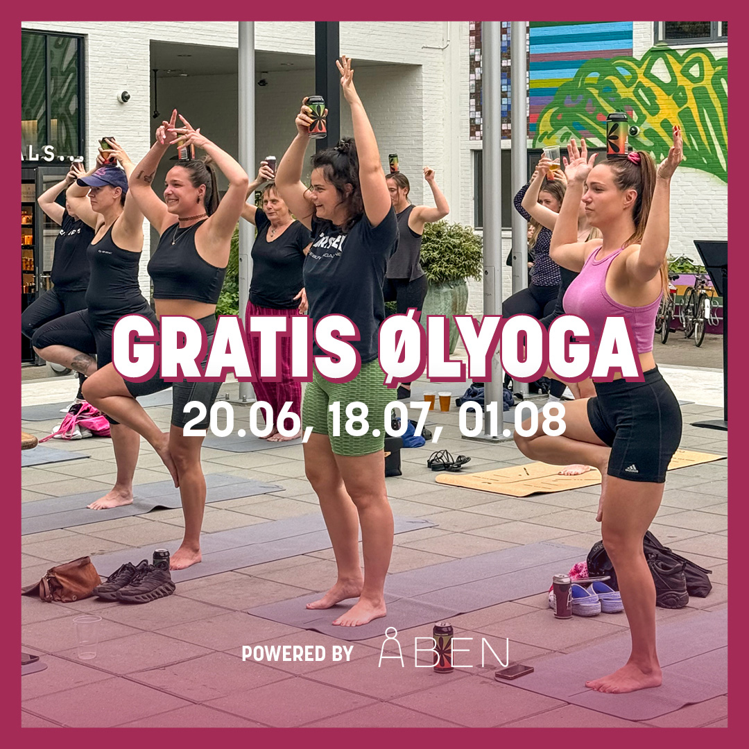UDSOLGT - KOM TIL GRATIS ØLYOGA – POWERED BY ÅBEN BREWERY